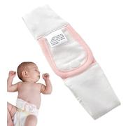 Kixolazr Hebilla de fijación de pañales, cinturón de fijación de pañales de bebé con hebilla, herramienta de fijación de pañales de diseño más amplio para la parte inferior del abdomen de tu bebé