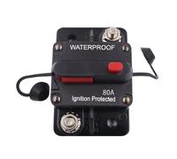 Kixolazr Interruptor Automático, Accesorios De Reinicio Manual 12-48V 30A-80A, Buscador De Interruptores Automáticos, Para Autobuses Batería RV Solar Audio Barcos Cableado ATV Electrónica Generador