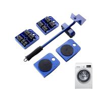 Kixolazr Mudanzas de Muebles para Muebles Pesados,Juego de Herramientas para Mover Muebles - Mover Muebles de Acero Inoxidable con Gran Capacidad de Carga,Palanca de Herramienta de elevación