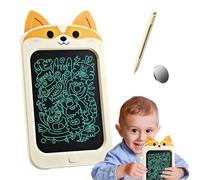 Kixolazr Tableta de Escritura LCD para niños, escribiendo Tableta para niños | Tableros de Piel - Toyadores de Dibujo de Viaje de Aprendizaje Educativo de Doodle Board LCD de 10 Pulgadas para niñas