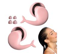 Kixolazr Tapones Para Los Oídos Para Reducción De Ruido | Reutilizable Silicona Cola De Pescado Para Deportes Acuáticos,Tapones Para Dormir Con Cancelación De Ruido,para Ronquidos Viaje Hogar Avión