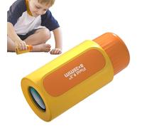 Kixolazr Telescopio monocular portátil, Telescopio monocular para niños | Telescopio de Mano con Linterna | Monocular portátil liviano para Aprendizaje Educativo, binoculares para exploración Mundial