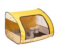 Kixolazr Tienda para Mascotas para Gatos, Parque Infantil para Gatos,Parque Infantil para Gatos de Tela Oxford antiarañazos Plegable - Casa con Cierre de Cremallera de Malla Transpirable, Caja de