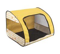 Kixolazr Tienda para Mascotas para Perros, Tienda para Mascotas para Gatos - Parque Infantil para Gatos de Tela Oxford antiarañazos Plegable - Casa con Cierre de Cremallera de Malla Transpirable,