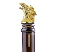 Kixolazr Vertedor de botellas de licor, vertedor de botellas de whisky de caballo, tapón de vino tinto, accesorios de bar para el hogar, para papá, hombre, vodka, whisky, cóctel, champán, novio