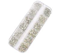 KIXZSAZ 1 bolsa de cristal que combina perfectamente con diamantes de imitación personalizados para uñas, artesanía DIY, diferentes estilos, dulce regalo para uñas postizas, tipo 3