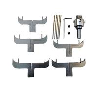 KIXZSAZ 1 Juego de brocas de Para madera, fabricantes anillos, herramientas fabricación cuentas Para madera carbono, brocas perforación joyería duraderas, suministros decoración profesional