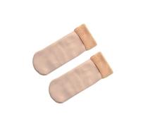 KIXZSAZ 1 par de calcetines de invierno y otoño repuesto para hombre y mujer, calcetines térmicos antideslizantes cálidos para mantener el suelo, snowboard, regalo medias, Color piel