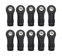 KIXZSAZ 10 unids/Set RC Coche 1/10 M4 Barra de Amarre Extremo rótula Enlace Soporte de Cabeza Bola Enlace Extremo Varilla Junta RC Coche M4 Bola, Tipo 3