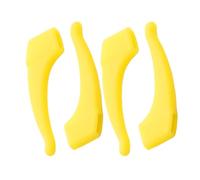 KIXZSAZ 2 pares de anteojos con punta antideslizante, agarres para las orejas, gancho portátil de silicona para las orejas, fijación cómoda, soporte para gafas, suministros ganchos, Azul