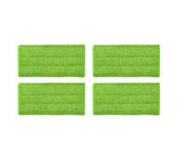 KIXZSAZ 4 Bolsas de paño de Repuesto hisopo absorción Suprema para una Limpieza rápida y efectiva Fibra Microfibra para el hogar paño hisopo , Verde