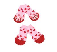 KIXZSAZ 4 unids/Set de Calcetines para Perros, cómodos y Seguros, evitan para lamer y rascarse Las Patas, Deja de para lamer Las Patas, Protector poliéster