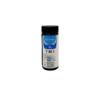 KIXZSAZ 7 en 1 Piscina PH Papel Dureza Orina Suelo Acidez Bañera de hidromasaje Tiras de prueba Fábrica Industrial Medidor Accesorios