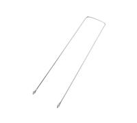 KIXZSAZ Accesorios de fijación para el soporte de la cesta delantera de la bicicleta, diseñados para una fácil instalación y una fijación segura durante los paseos, soporte, Plata, 24/25 pulgadas
