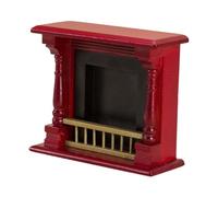 KIXZSAZ Accesorios para casa de muñecas con una Impresionante Chimenea en Miniatura. Escenarios de Juego imaginativos Que Permiten Simular y Decorar escenas muñecas. Muebles en Miniatura para casa