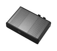 KIXZSAZ Adaptador de Tarjeta de Sonido Convertidores de Velocidad estables externos ópticos envolventes Conector de plástico Negro Computadora de Escritorio