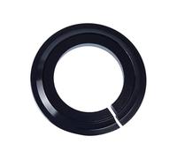 KIXZSAZ Adaptadores de Arandelas para vástago de Horquilla de 6 mm, aleación de Aluminio confiable, Esencial para proyectos de personalización de Bicicletas, Anillo de, Negro, Base D