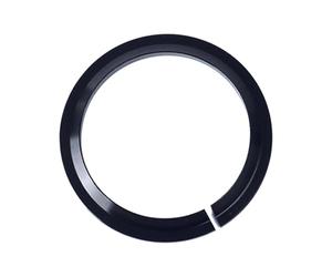 KIXZSAZ Adaptadores de Arandelas para vástago de Horquilla de 6 mm, aleación de Aluminio confiable, Esencial para proyectos de personalización de Bicicletas, Anillo de, Negro, Base C