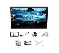 KIXZSAZ Administrador de Archivos de Radio Coche con Pantalla Dividida para una fácil navegación Enlace Espejo Manos Libres G PS O BD2 Amplificador micrófono Incorporado, 1+32G