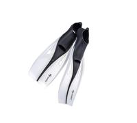KIXZSAZ Aletas de natación Flexibles. Equipo de Snorkel diseñado para Mayor Comodidad y Rendimiento. El Agua se evapora rápidamente y los pies se sienten cómodos y, Negro Transparente, S