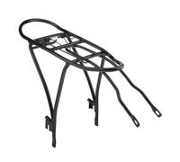 KIXZSAZ Alforjas de Bicicleta duraderas, Soporte para Equipo de Bicicleta, Ciclismo de Larga Distancia y Viajes rápidos, Hechas de aleación de Aluminio, Soporte Trasero para