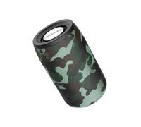 KIXZSAZ Altavoz inalámbrico Subwoofer de Graves Compatible con Bluetooth Música Altavoces a Prueba de Agua Inicio Fiesta cumpleaños Regalos Teléfono, Camuflaje la Selva Tropical