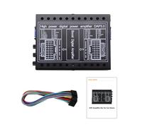 KIXZSAZ Amplificador DE Potencia Digital de Potencia Metal para Amplificador Digital Android montado en el Coche Sonido DAP3.0