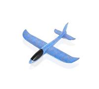 KIXZSAZ Avión de Lanzamiento Manual EPP de 48cm, Planeador Lanzamiento Doble Agujero, Modelo Volador en círculos, Suministros para Fiestas, Juguete para niños, Color Aleatorio