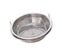 KIXZSAZ Bandeja de acero inoxidable para filtros de aceite con asas de doble oreja que hace que drenar el aceite sea una tarea agradable para cualquier, Pequeño