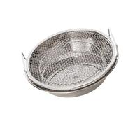 KIXZSAZ Bandeja de acero inoxidable para filtros de aceite con asas de doble oreja que hace que drenar el aceite sea una tarea agradable para cualquier, Grande
