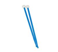 KIXZSAZ Baquetas de timbales coloridas, baquetas de cabeza fieltro, accesorios para instrumentos percusión, práctica para tocar el tambor, martillo, Cielo azul
