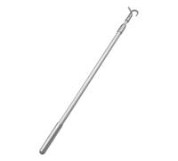 KIXZSAZ Barra de aleación de aluminio resistente para cortinas y persianas verticales, barra cortina estirable, colgante para cortina que será más