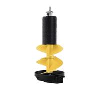 KIXZSAZ Barrena para Pesca en Hielo de 6 Pulgadas, Accesorios para Deportes de Invierno y Pesca en Hielo, Equipo para en Lagos y ríos, en océanos, Mares, Amarillo, 50 centímetros