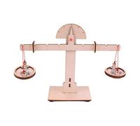 KIXZSAZ Báscula de Bricolaje, Juguete Educativo, báscula científica para niños, Aprendizaje Mediante proyectos Divertidos, Manualidades, Juego de pesaje, proyectos