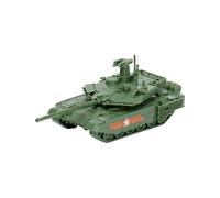 KIXZSAZ Bloques de construcción de Tanques, Modelo de Tanques Blindados, Divertido desafío para Inspirar el Pensamiento crítico en el Dormitorio de los, Verde, T90MS