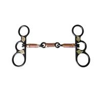 KIXZSAZ Bocado de Acero Inoxidable con Cadena para Caballos. Equipo de Entrenamiento para Exteriores Que Garantiza longevidad y Comodidad para los Caballos. Material: Este bocado