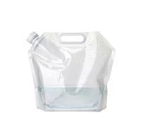 KIXZSAZ Bolsa de Agua de 5/10/15L, Jarra de Almacenamiento portátil Ligera, Botella de Agua, contenedor de Agua Plegable, Gran Capacidad de Viaje, 15L
