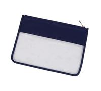 KIXZSAZ Bolsa de de cosméticos Elegante y práctica para Maquillaje Estilo académico Semitransparente Que Hace Que los Objetos Sean visibles Nailon