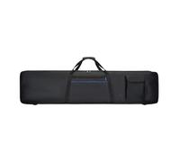 KIXZSAZ Bolsa de hombro Oxford duradera para músicos que guardan accesorios de piano electrónico forma segura y cómoda. Bolsa portátil para piano con teclado electrónico, Negro, Pequeño