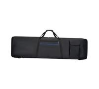 KIXZSAZ Bolsa de hombro Oxford duradera para músicos que guardan accesorios de piano electrónico forma segura y cómoda. Bolsa portátil para piano con teclado electrónico, Negro, Grande