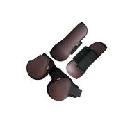 KIXZSAZ Botas de Soporte para piernas de Caballo contra Lesiones con Almohadillas de Neopreno y Bota Deportiva ventilada. Juego de Botas para tendones y menudillos Abiertos.