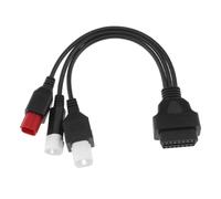 KIXZSAZ Cable Conector de diagnóstico OBD para Motocicleta : códigos de Falla claros fácilmente, lo Que Garantiza Que Sea antioxidante
