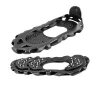 KIXZSAZ Cadenas Antideslizantes para Nieve para Evitar Que Las uñas se caigan, Accesorios Antideslizantes para Zapatos de TPE, Tachuelas para la Parte Inferior del Zapato, Metro