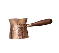 KIXZSAZ Cafeteras turcas, estufas compactas de cobre, una actualización muy necesaria para preparar café cada mañana y noche, cafetera griega, juego de
