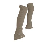 KIXZSAZ Calentadores de piernas para Patinaje artístico, cómodos, portátiles, Modernos, para Interiores, Tejidos, Largos, Suaves y Ligeros, Accesorios y Suministros, Gris Claro, Longitud 50cm