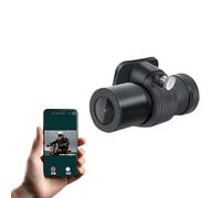 KIXZSAZ Cámara para Casco de Bicicleta, cámara Multifuncional para salpicadero de Motocicleta con grabación en Bucle, para Bicicleta Multifuncional ABS, Resistente a la Lluvia.