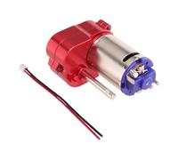 KIXZSAZ Carcasa de motor para coche RC 1/12 con transmisión de metal precisión CNC y componentes engranaje eje transmisión fáciles instalar Reemplazo coche control remoto Fácil