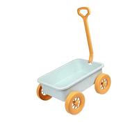 KIXZSAZ Carrito de Playa para niños, Ligero y Divertido, Ideal para Jugar con Arena y Disfrutar del Sol, Cubos de Arena. Vehículo construcción Ligero y portátil, , Azul , 30.5 x 25.8 x 15 cm