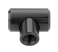 KIXZSAZ Catch Ball Soporte para Manillar de Bicicleta Extensión de aleación de Aluminio para Bicicleta Plegable para Mayor Comodidad de Ciclismo Extensión, Negro, 21.5 x 12 x 10 mm