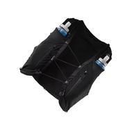 KIXZSAZ Chaleco de hidratación para Correr, ergonómico, Ajustable, con Capacidad de Doce litros, Ideal para Amantes de los Deportes al Aire Libre, Ideal para Hombres y Mujeres, Negro, S